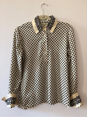 Chic 70s Vintage Button Down from Sweden